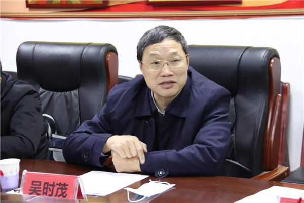 省人大常务副秘书长吴时茂到藁城区调研指导平安建设工作